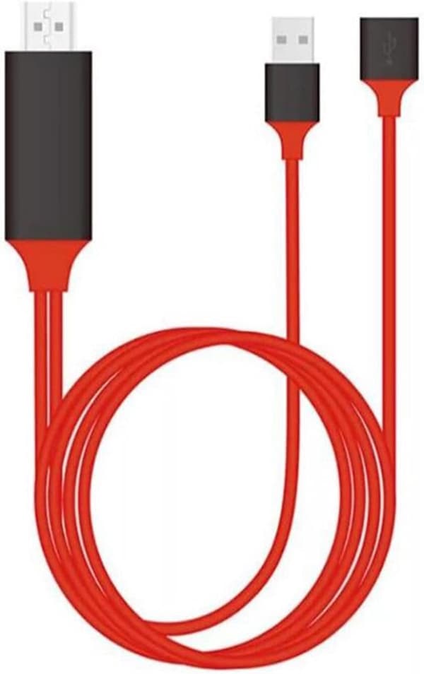 USB til HDMI-adapterkabel - Videoadapterkabel - Type-C til HDMI - 1080p - USB-han, syning