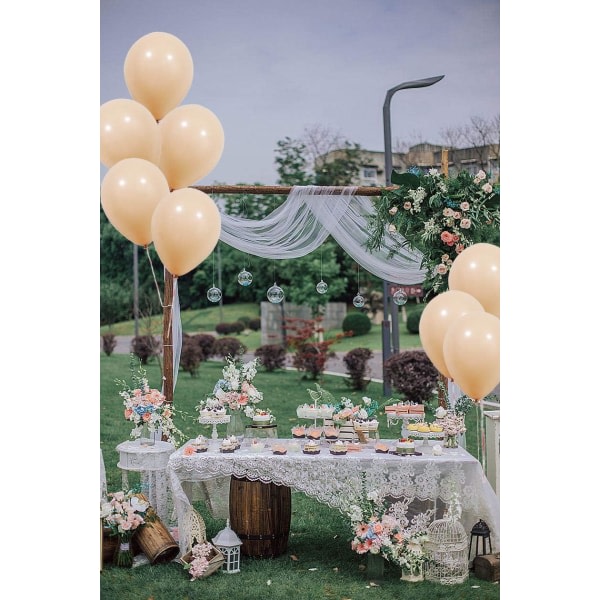 IC 50 st Champagne ballonger latex ballonger for bröllop bröllop baby shower födelsedagsfest dekorasjoner 5 tum