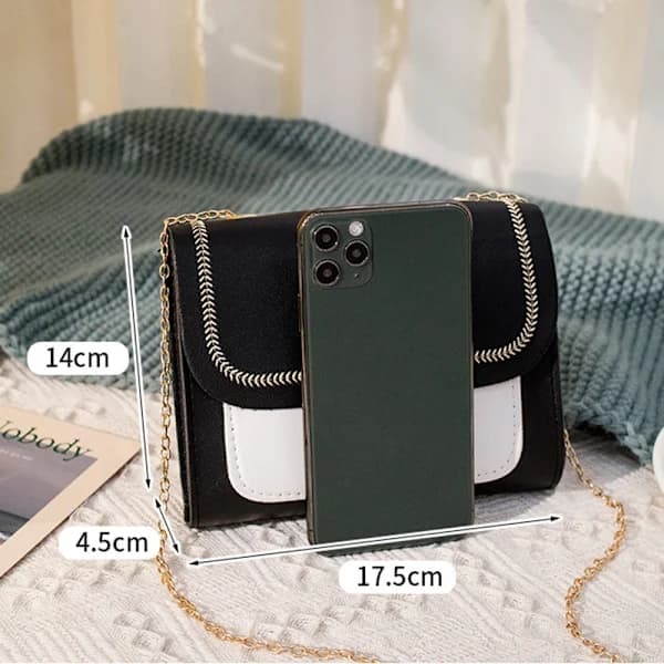 Mini Crossbody Tasker Dame Skuldertaske LYSEGRÅ Lysegrå Lysegrå Light grey