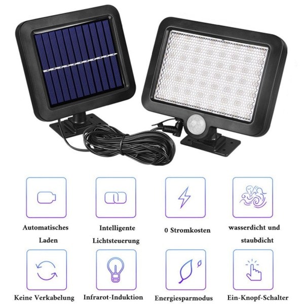 IC NOE Udendørs Solcellelamper, MPJ 56 LED Udendørs Solcellelamper