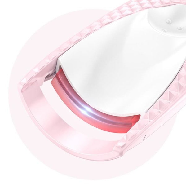Elektrisk uppvärmd ögonfransböjare - Långvarig ögonfranssminkverktyg - Rosa