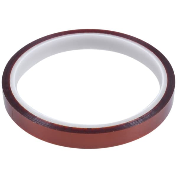 10 mm bredd värmebeständig Kapton högtemperaturtejp