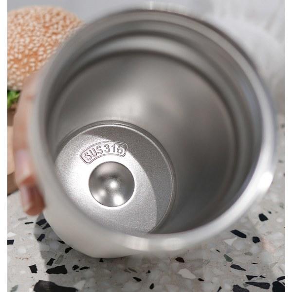 IC Kaffe Kop 316 Rustfrit Stål Isolering Kopper Udendørs Høj Kvalitet Mænd Og Kvinder Studerende Bil Vand Kop Gave Kop Hvid 480ml