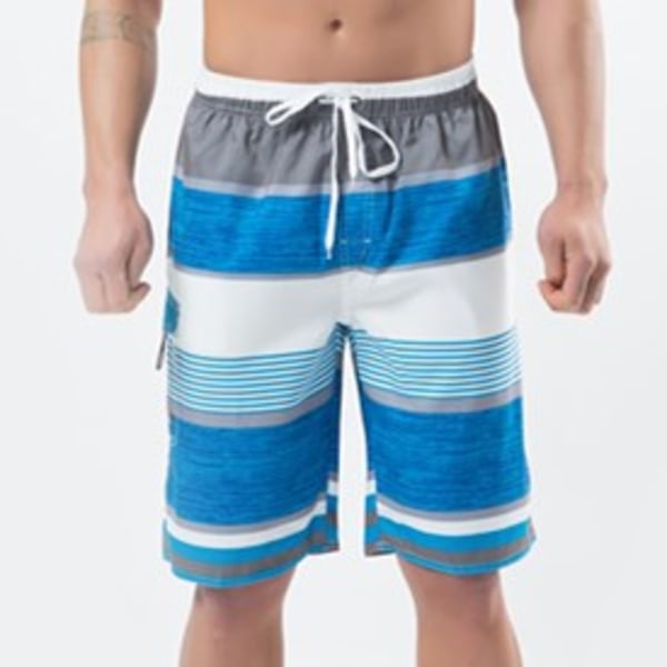 IG Store og lange boardshorts til mænd badebukser med sidelomme