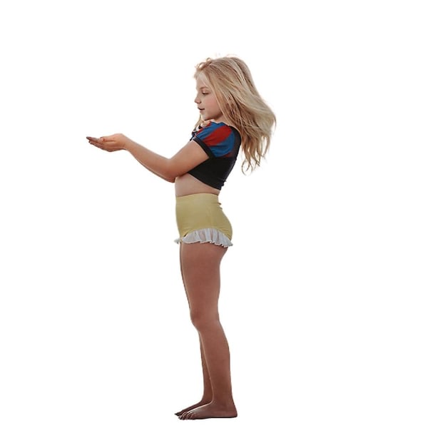 2-8 år Flickor Prinsessa Badkläder Semester Bikini Baddräkter Snövit 6-7 år