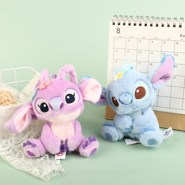 IC 10 cm Lilo og Stitch Plyslegetøj Anime e Ting Kawaii Stuff Ani B