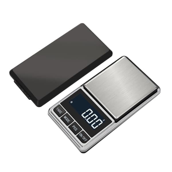 Digital Mini-vægt, 0,1 - 500 gram Sort