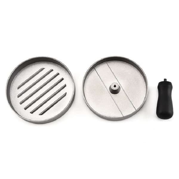 IC Handtag i plast Manuell non-stick belagd köttpajpress