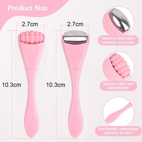 IC Mini Ice Roller & Face Roller Sæt med æske - Ice Roller til