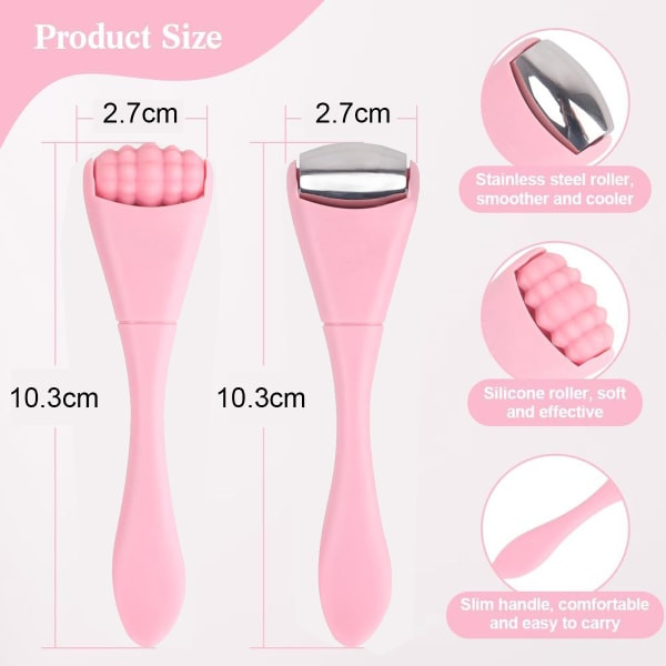 IC Mini Ice Roller & Face Roller Set med box - Ice Roller för