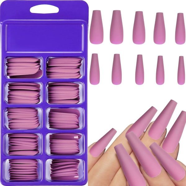 IC 100 stk. Matte ekstra lange ballerina