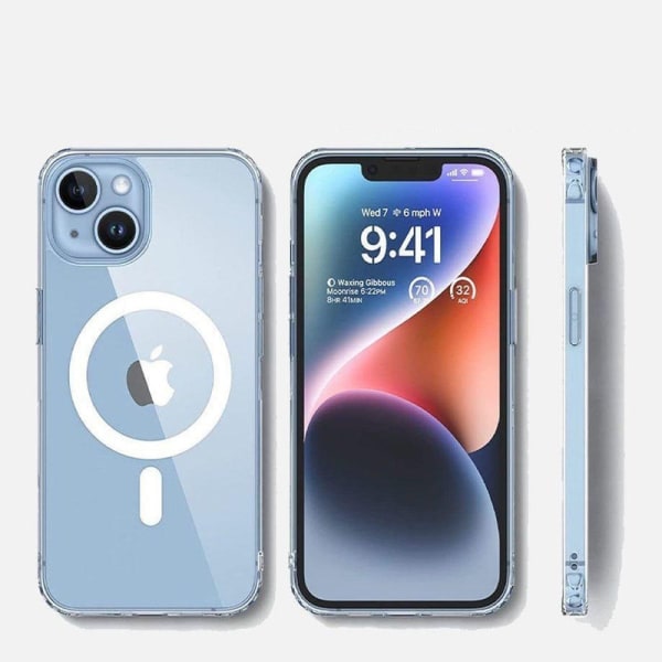 IC iPhone-kotelo FlexAir Hybrid MagSafe Läpinäkyvä iPhone14