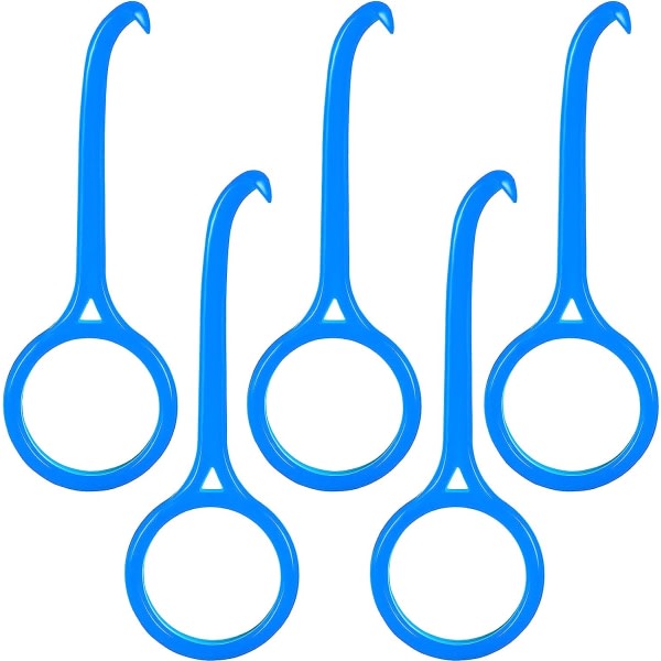 5 dele usynligt hängslen borttagningsværktøj for borttagning af munvårdsværktøj (blå) blå