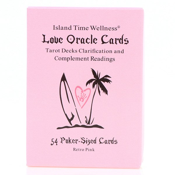 IC Love Oracle Cards Engelska brädspelet Divination förutspår multip Multicolor onesize