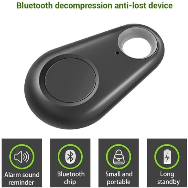 6 stk Bluetooth nøglefinder, trådløs nøglefinder IC