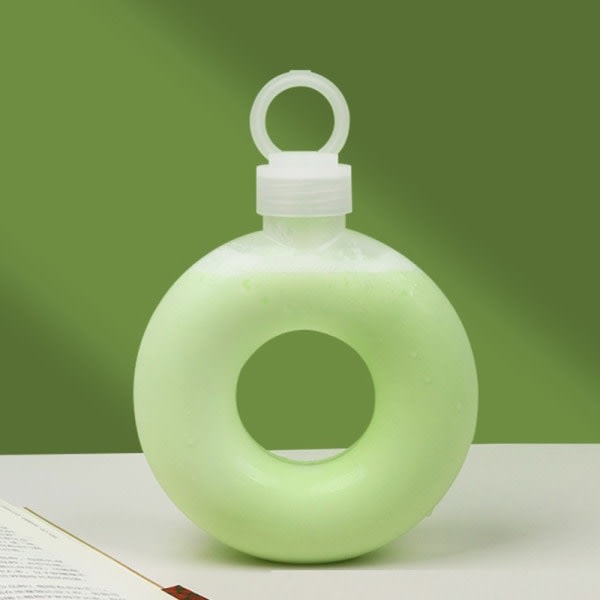 IC 500 ML Kesä Cartoon Donut Sippy Kettle Vattenflaska Ulkoilu S A