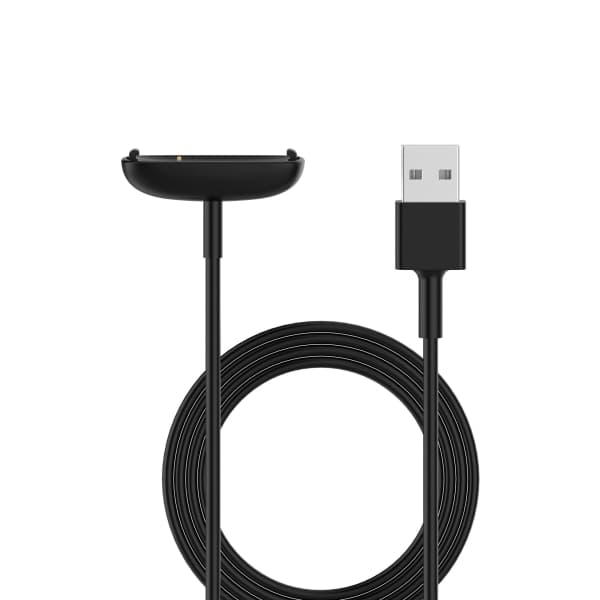 IC Fitbit Luxe & Charge 5 Laddare - Svart 100cm