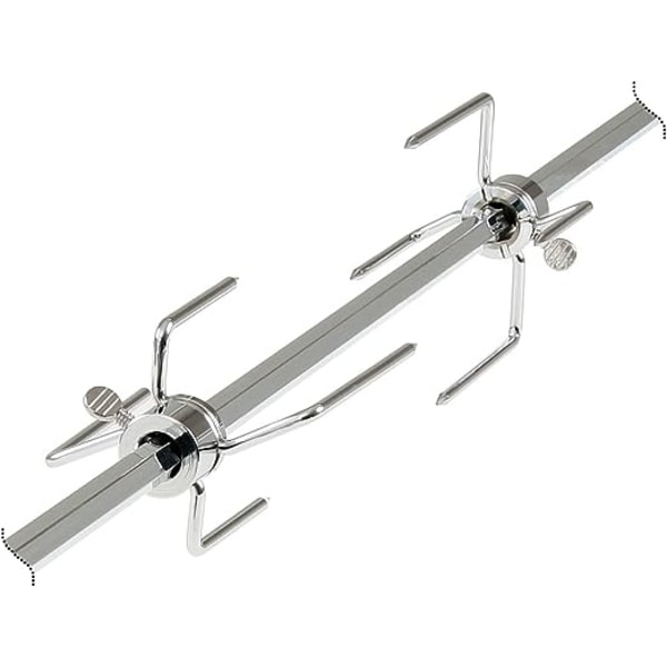 IC Köttpincett (2-pack) | Köttpincett, Köttpincett för Rotisserie, Dubbel Köttpincett | Köttpincett för kyckling, shish kebab och andra
