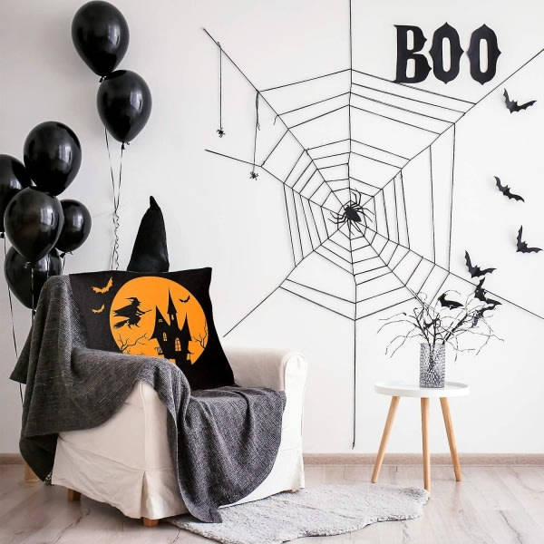 IC 4 deler Halloween Pumpekin Spøkelses Putetrekk. Case Putevar