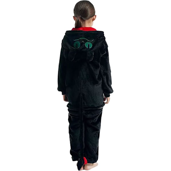 Barn/Unisex Fancy Dress Djurdräkt Onesie Pyjamas Jumpsuit Cosplay Kigurumi Jul Halloween Maskerad Toothless 100