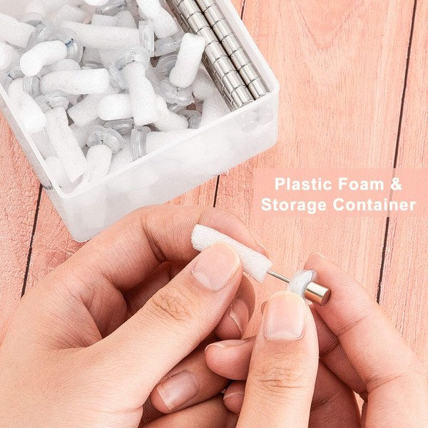IG Magnetiska Pushpins Magnetacks Magnet Häftstift Affisch och Foto