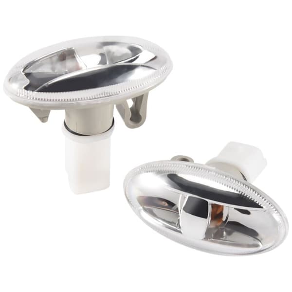 2 stk. bilpartner sideblinklys repeaterlys for 108107407206 6325G3 Citreon C1 C2 C3