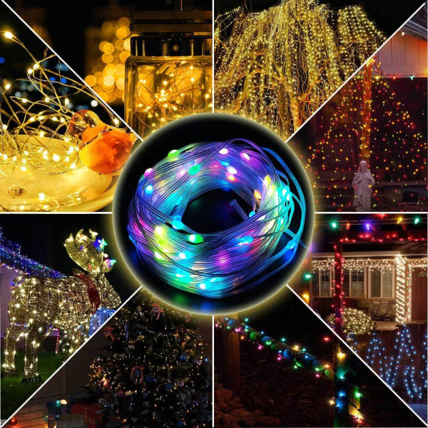 IC Plug-in String Lights LED Fairy Lights Fairy Lights til 33ft