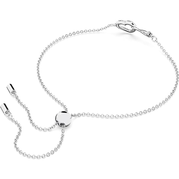 IC Swarovski Infinity Heart Jewelry Collection, halsband ja käsivarsinauha, roséguld ja rhodiumfärgad viimeistely, klara kristaller