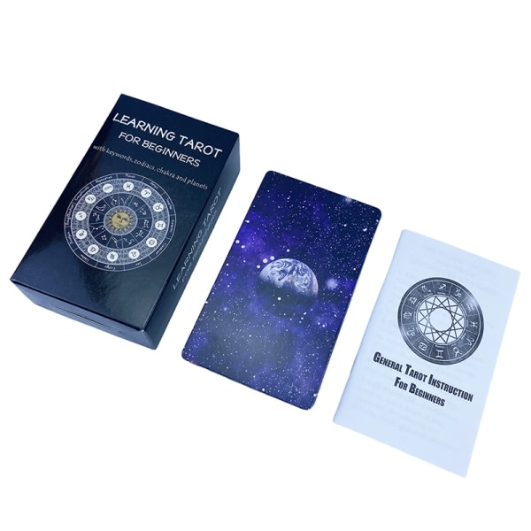 IC 12*7CM Lärande Tarot Card Profetia Fate Divination Deck Family Multicolor en one size