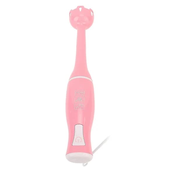 200W stavmikser med rustfrie stålblader for frukt, babymat og suppe, rosa, EU-plugg 220V