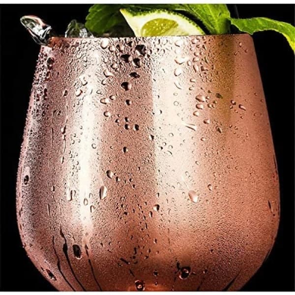 IC Försköna champagneflöjter/glas koppar 2 st -