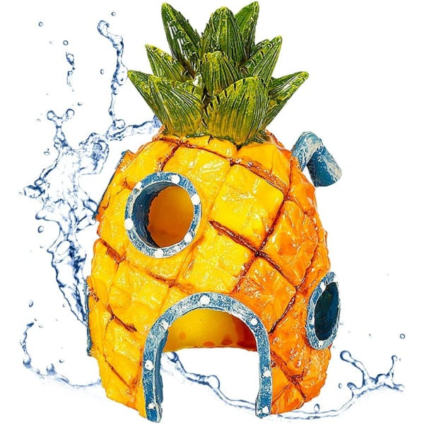 Akvariedekorasjon, ananas hus, undervannslandskap
