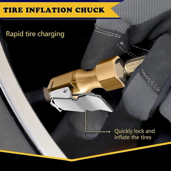 IC Förstärkt Snabb Däckpump Chuck