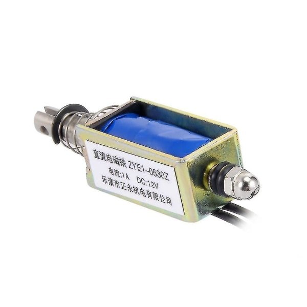 IC 12v 1a 10mm slaglængde 600g push-pull åben ramme elektromagnet