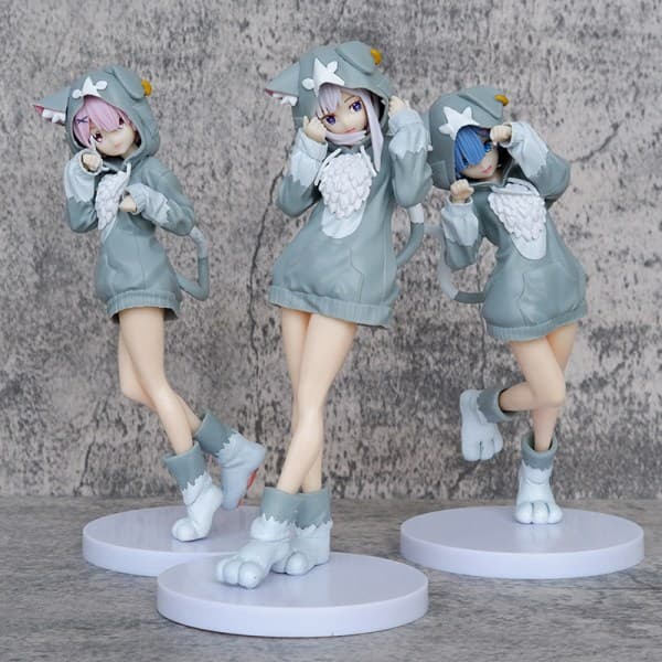 IC 20 cm Animefigur fra Zero-Starting Life in Another World Emil A3
