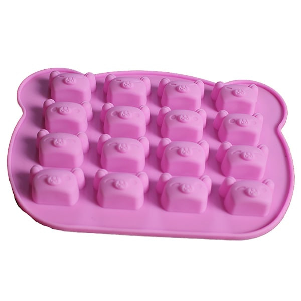 IC Koala-formet Silikonform for Godteri, Cookies, Gele og Sjokolade - Rosa