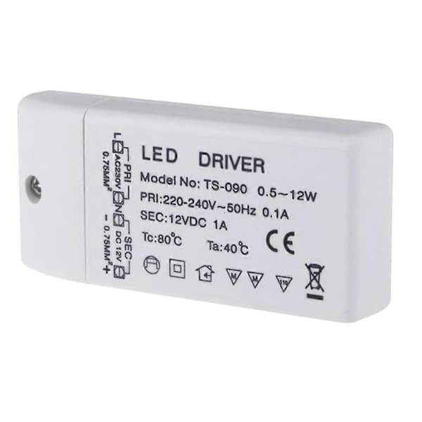 LED Driver 12W 18W LED Strømkilde LED Driver Konstant Strømkilde