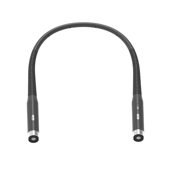 Paris Neck Light, LED Reading Light, Portable, Foldable, Study Lamp, Bedside Reading Lamp, 3 Brightness Levels