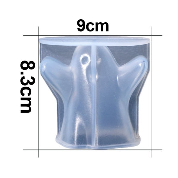 IC NOE Halloween 3D Form Stort Skelet Bageform M