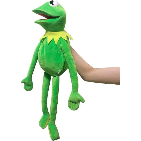 IC Kermit Frog Dukke, The Muppets Show, blød hånddukke i plys, gaveidé til drenge og piger - 61 cm