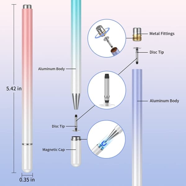 IC NOE Touchscreen Stylus (3 stk) til iPad