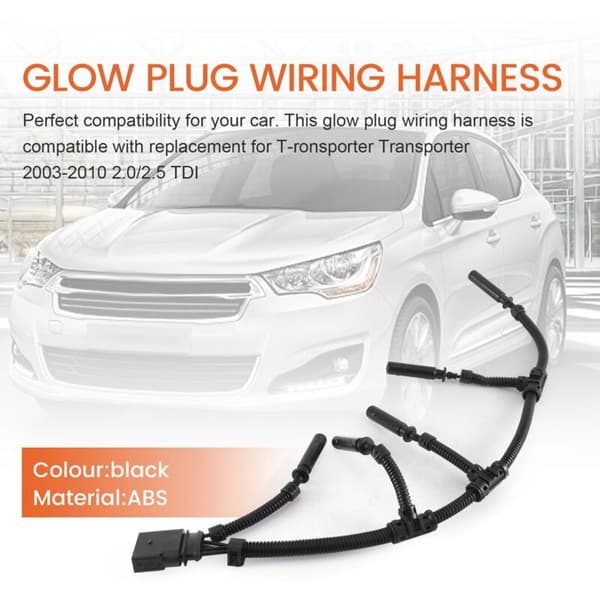 Glødeplugg Ledningsnett Bro for - Transporter 2.5 TDI 2003-2010 070971277B
