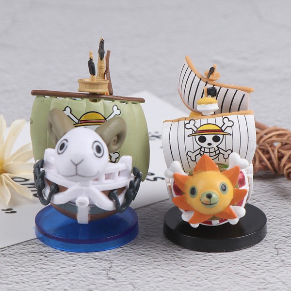 IC 1 st One Piece Going Merry Thousand Sunny Grand Piratskepp Acti Flerfärgad 1#