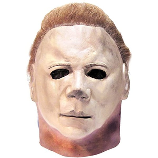 Halloween 2023 ny månsken panik dödar Mike Meyer Myers skräck latex mask huvudöverdrag gray