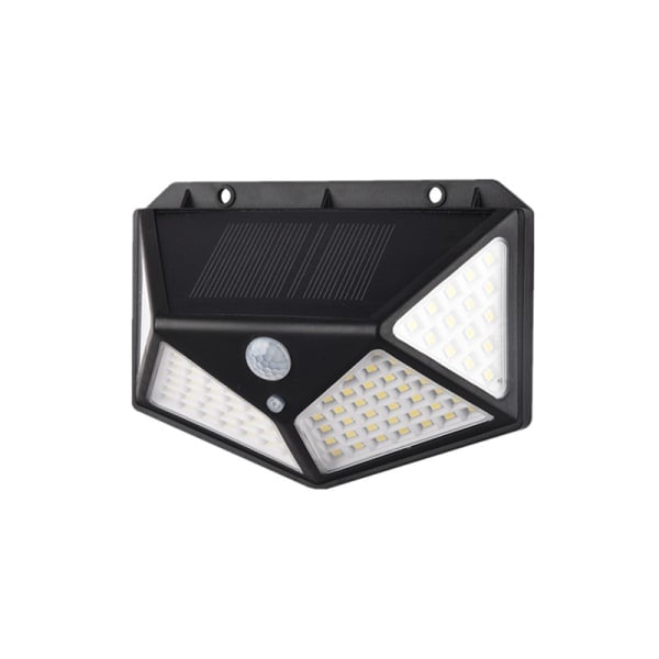 IC 100LED Solcellelampe Utendørs Bevegelsessensor