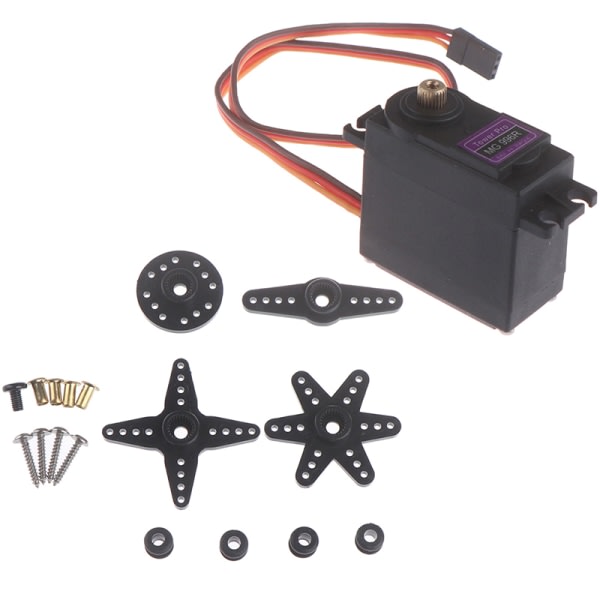 1 set MG996R 360° växelservo med högt vridmoment för RC-helikopter