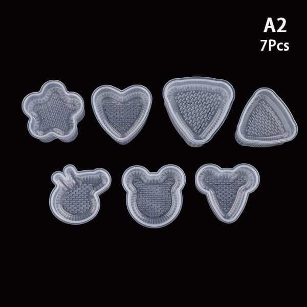 IC 6/7/8ST Form Sushiruller Risboll Bento Pressmaskin Mou 7Pcs