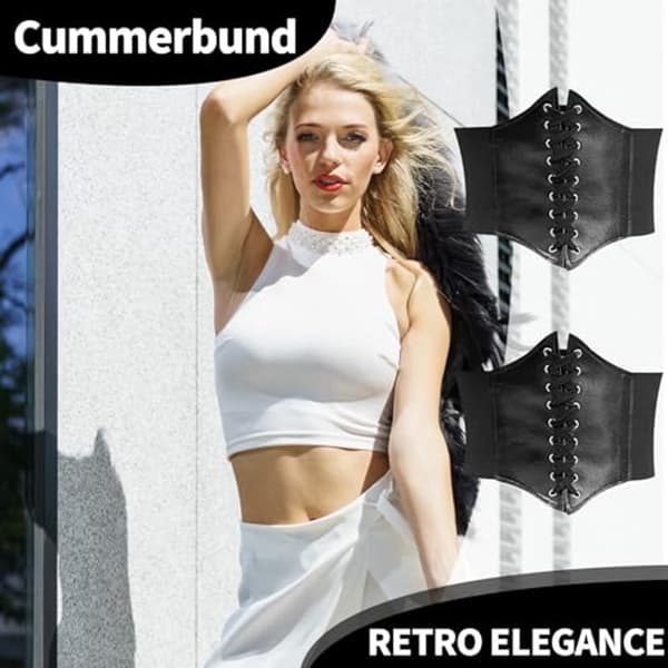 Elegant Korset til Kvinder - Taljekorset til Piratkostumer og Cosplay