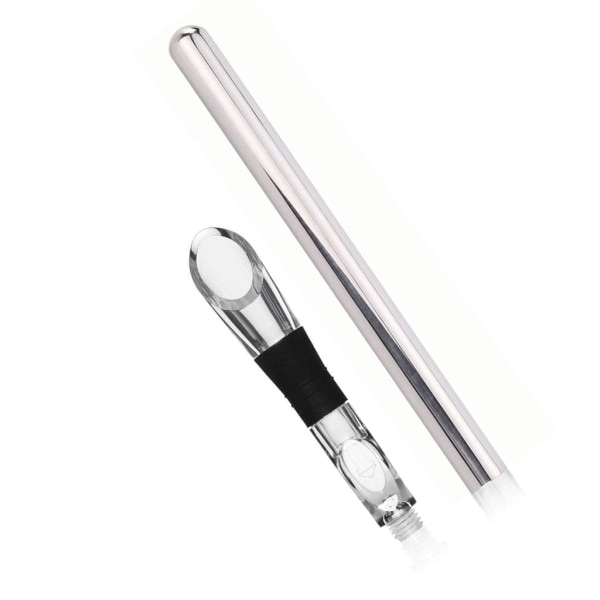 Vinkøler, 3-i-1 vinflaskekøler i rustfrit stål - Rapid Iceless Wine Chilling Rod-C