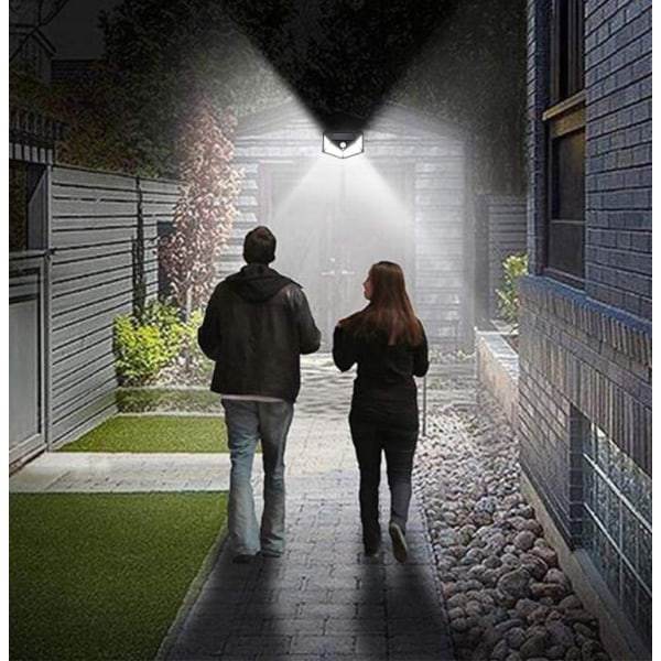 IC 100LED Solcellelampe Utendørs Bevegelsessensor